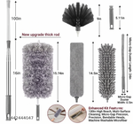 4-in-1 Extendable Feather Duster Cleaning Set — Multi-Purpose Microfiber Dusting Kit for Home, Office & Car
