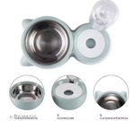 PawSip bowl disassembled showing all components