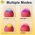 PawSip Interactive LED Rolling Ball Toy for Cats & Kittens — USB Rechargeable
