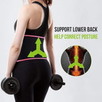 PawSip Adjustable Sweat Waist Trimmer Belt — Neoprene Slimming & Support Belt
